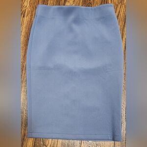 Catherine Malandrino Blue Pencil Skirt